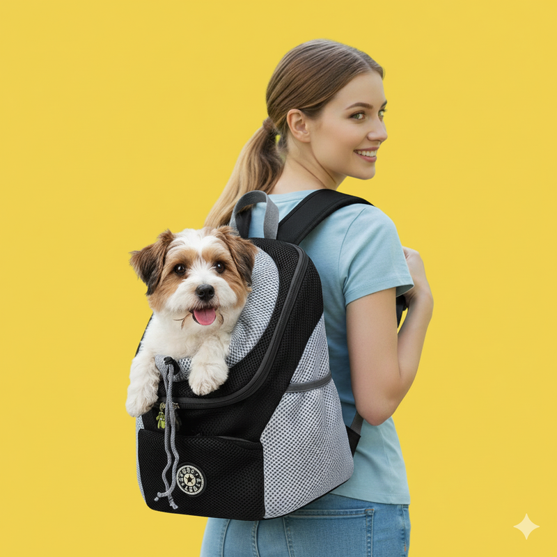 Portable Shoulder Travel Backpack for Dogs